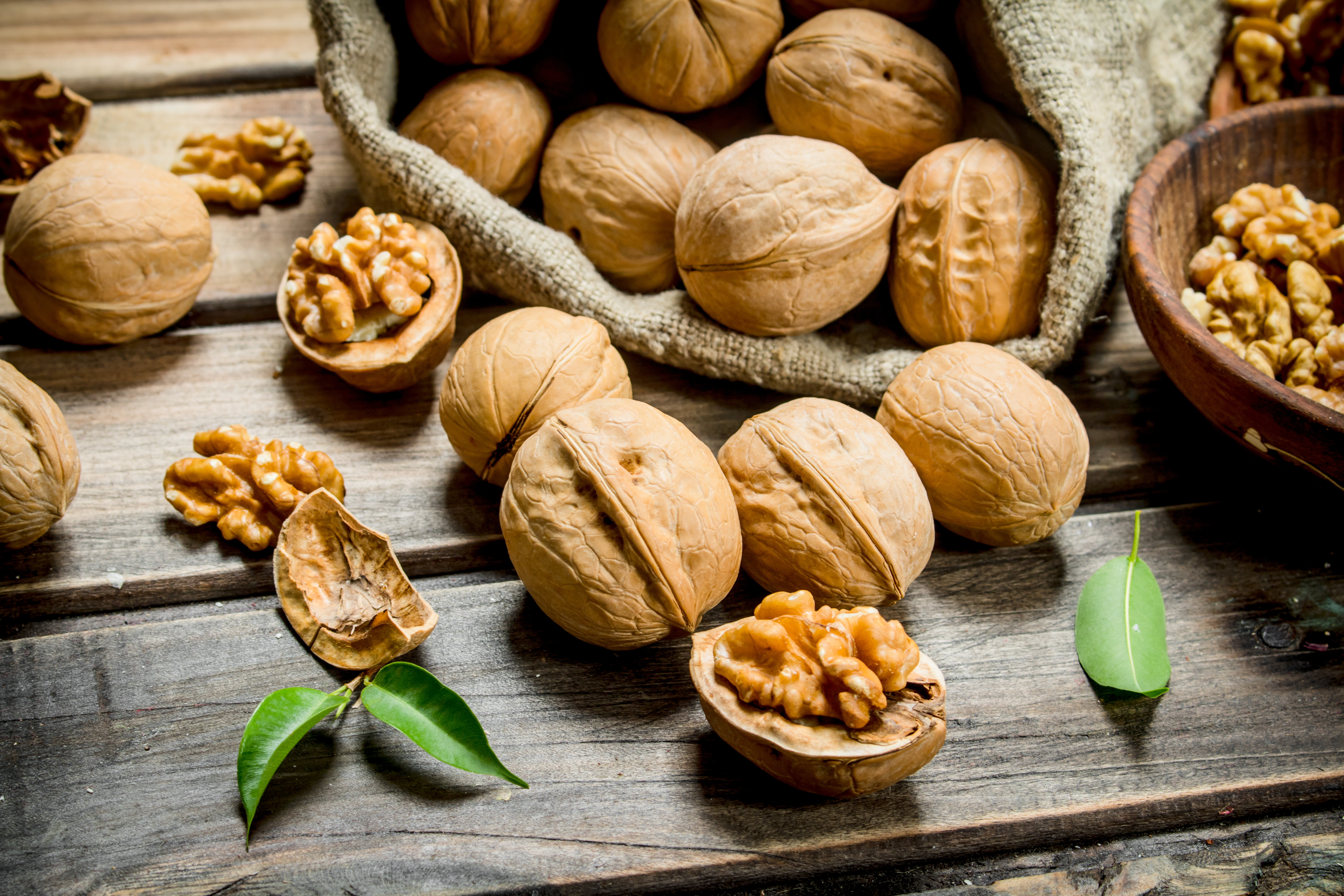 Nueces frescas